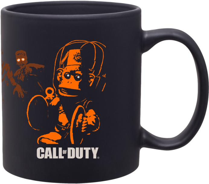 Callof Duty Themed Mug PNG