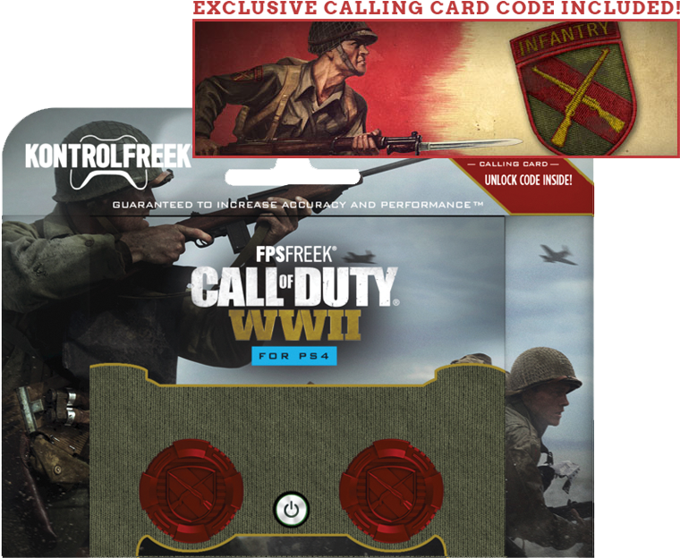 Callof Duty W W I I Kontrol Freek Packaging PNG