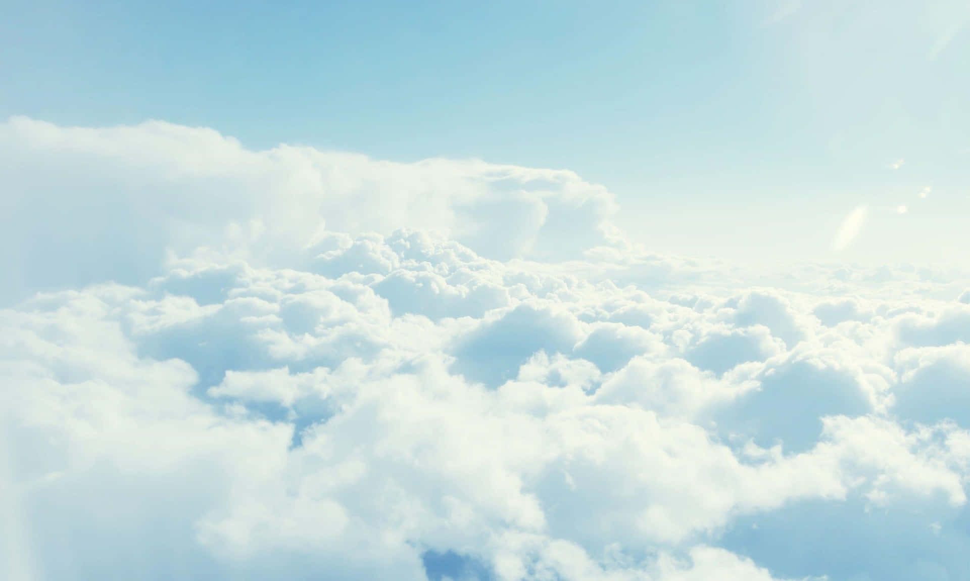 Cloud Calm Aesthetic Desktop Wallpaper