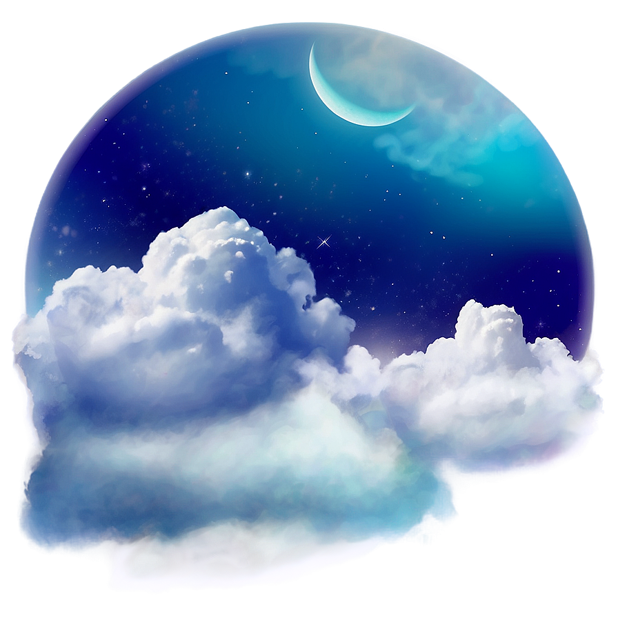 Calm Cloudy Sky Png Ssq14 PNG