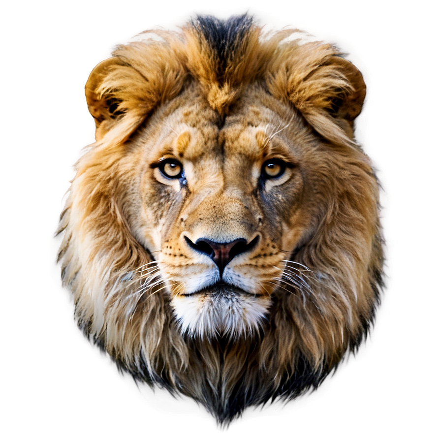 Calm Lion Face Png Msf PNG