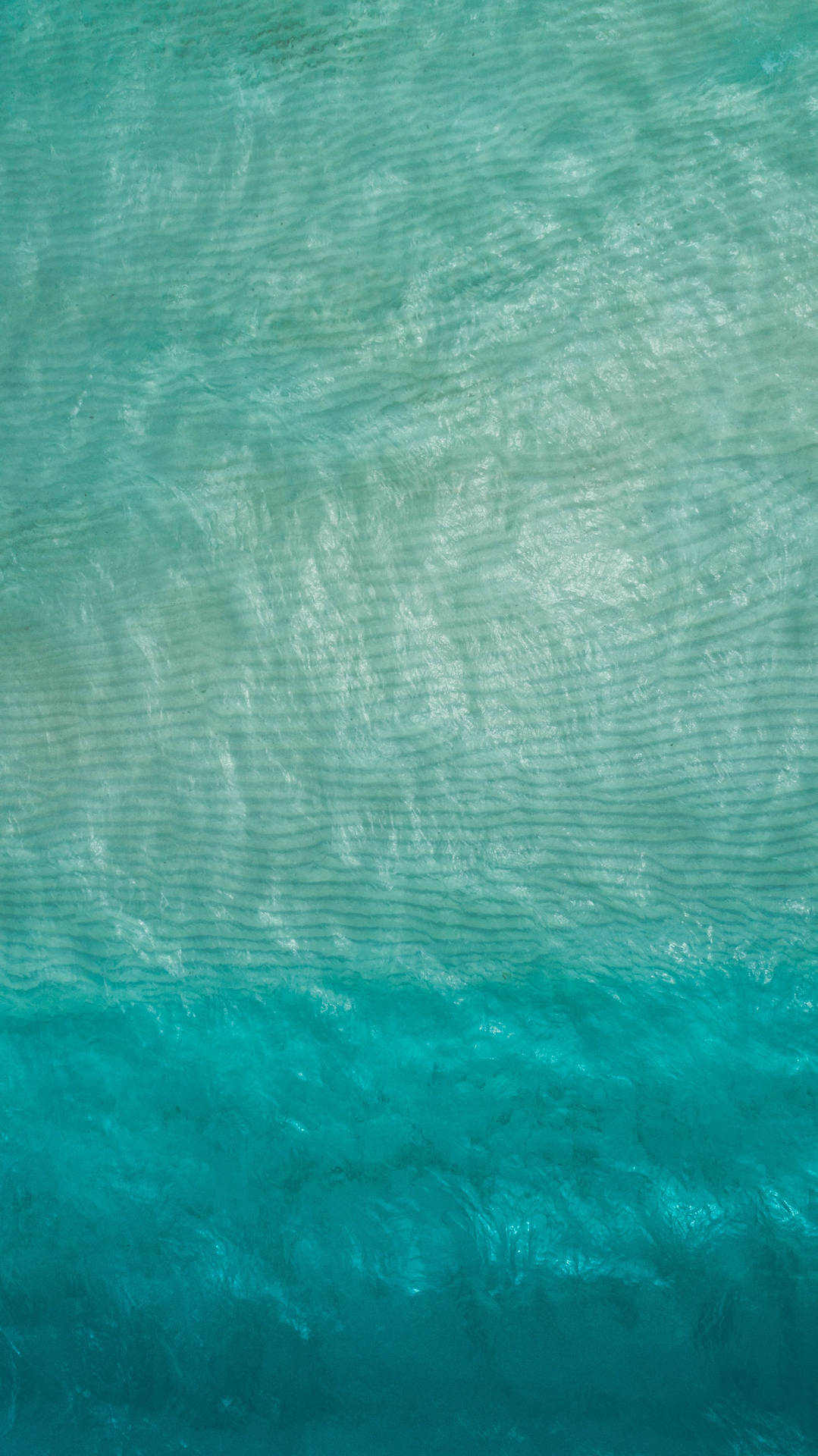 Calm Ocean Blue Waters Wallpaper