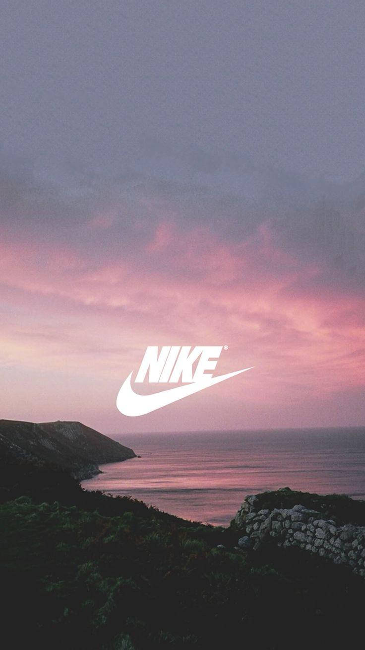 Calm Ocean Nike Iphone Logo
