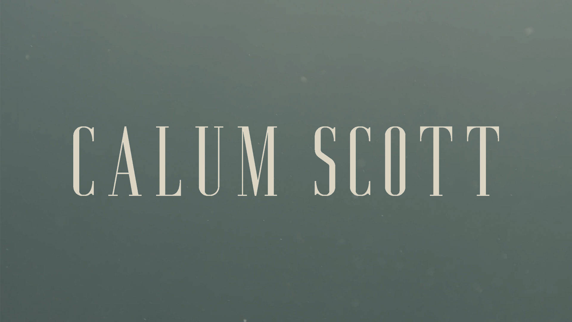 Calum Scott Name Banner Background