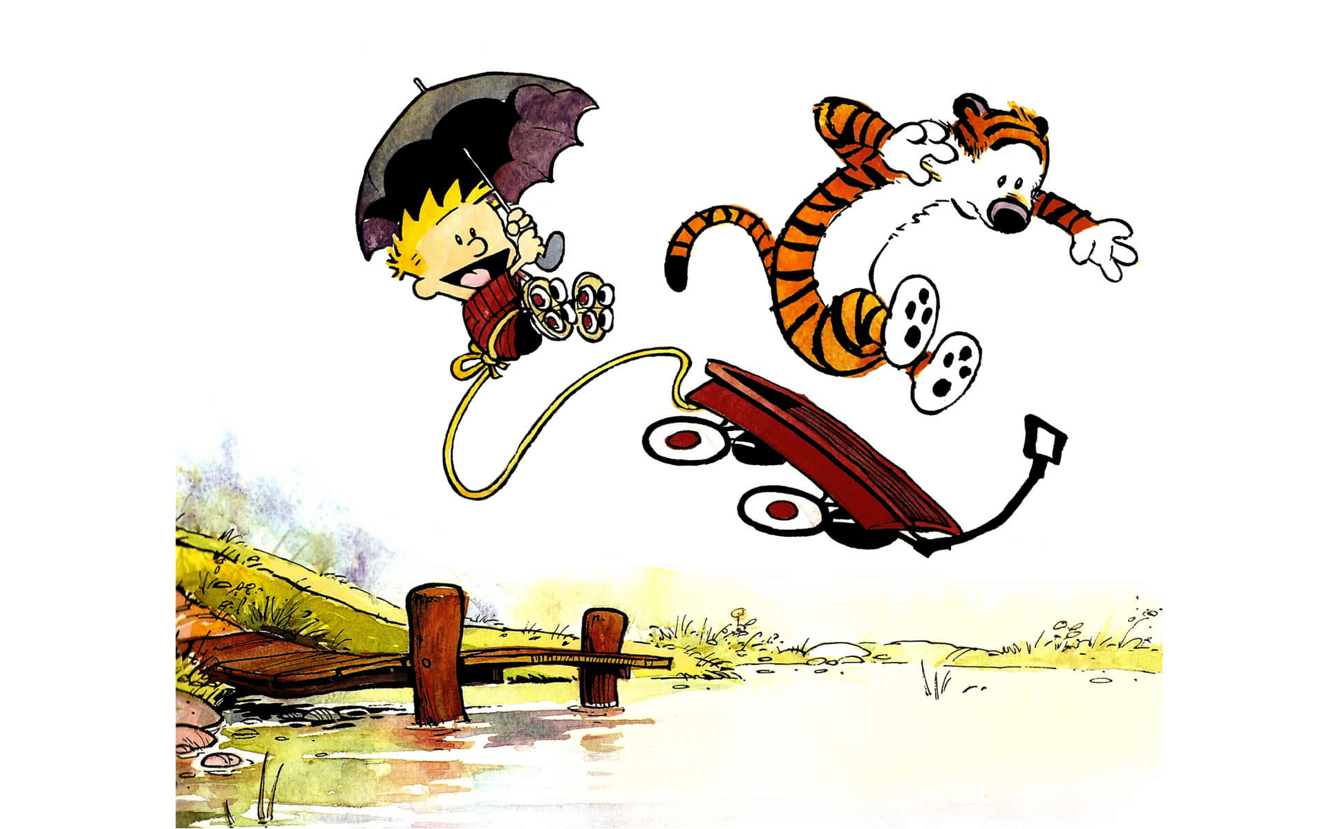 Hilarious Calvin And Hobbes Picture
