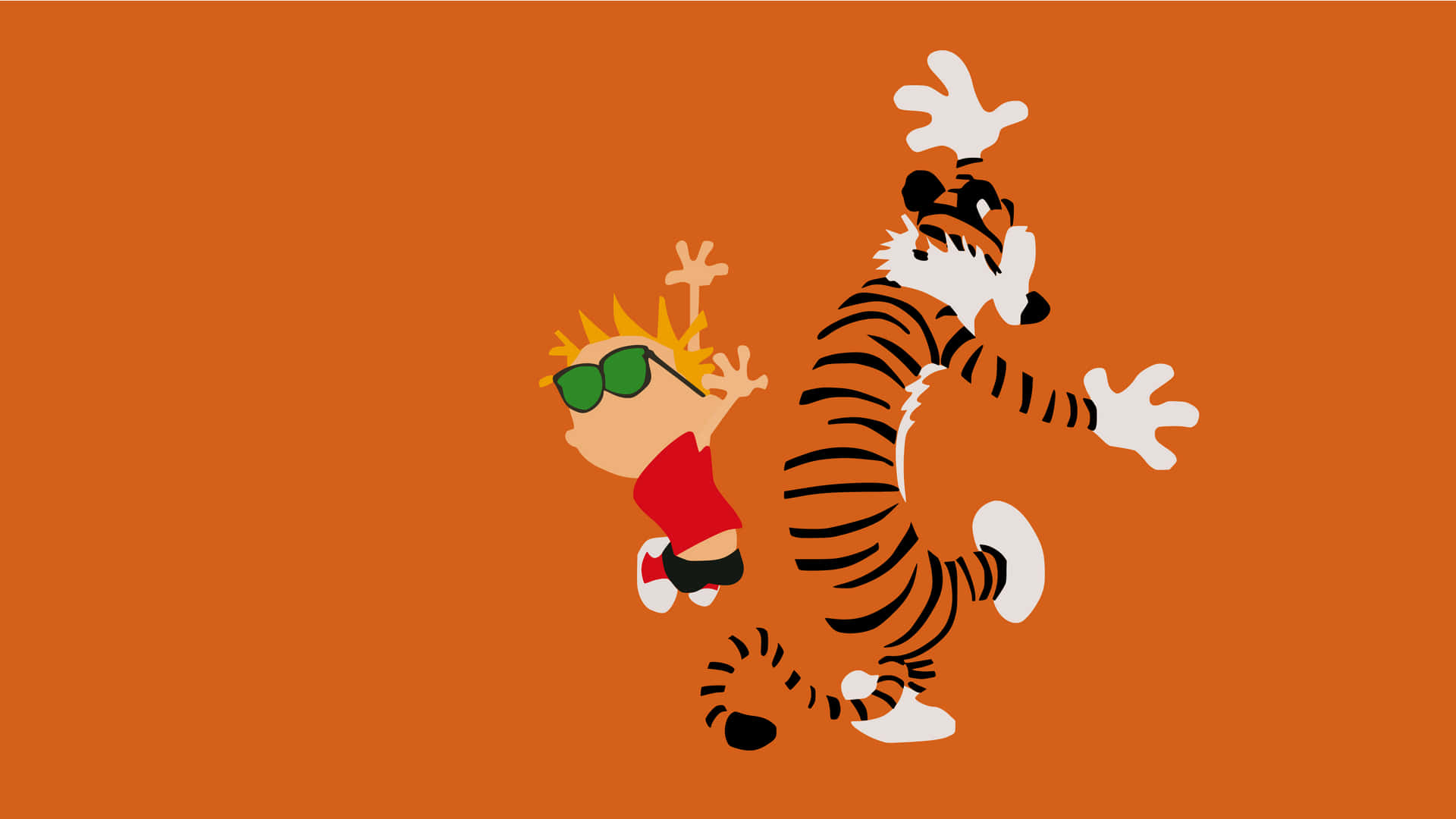 Calvin And Hobbes Jump Shot Picture