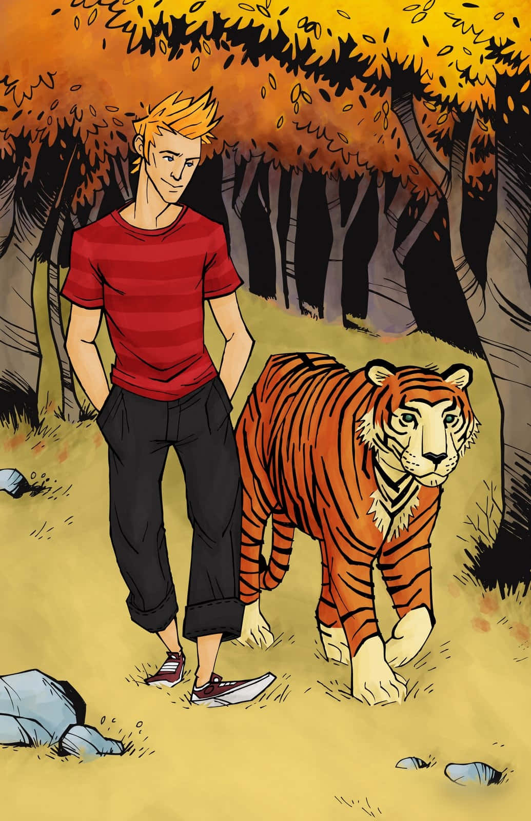 Calvin And Hobbes Fanfiction Cartoon Picture