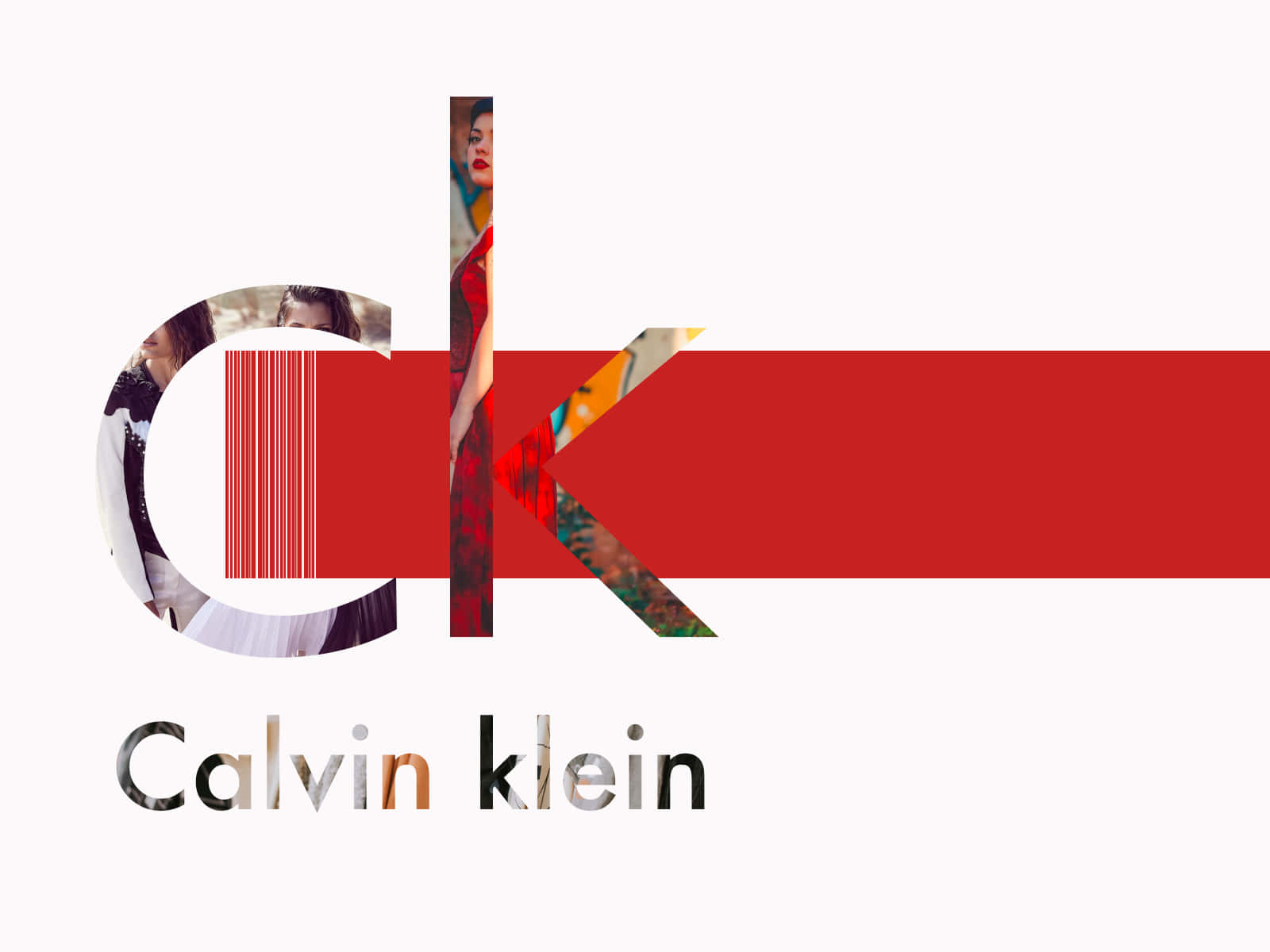 Vardjärv Och Var Annorlunda Genom Att Bära Calvin Klein