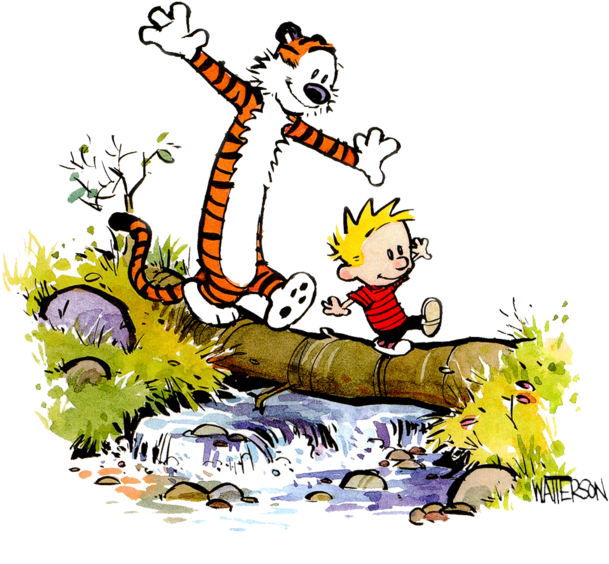 Complete Calvin Hobbes - Hug Cartoon - CleanPNG / KissPNG