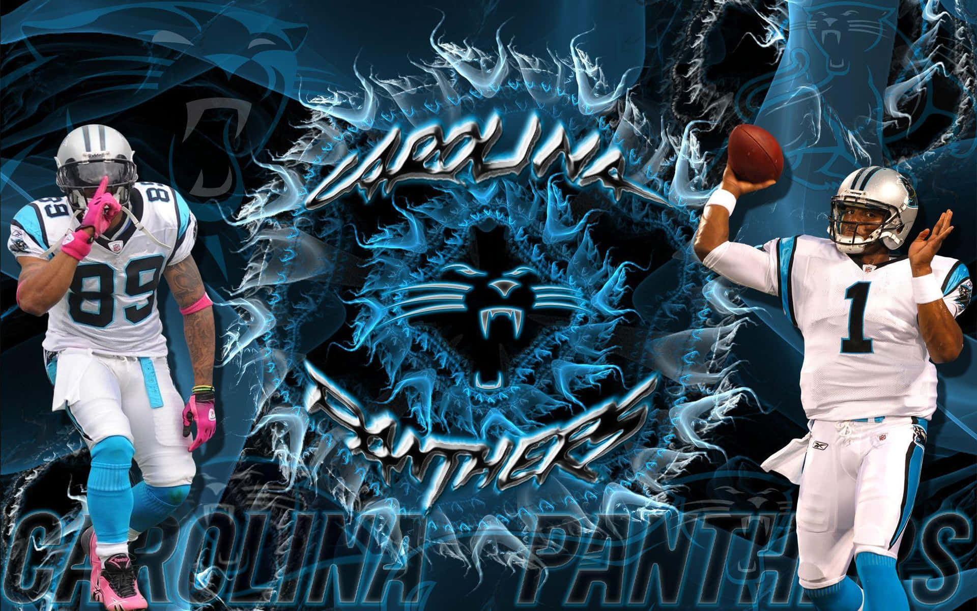 QB Cam Newton fra Carolina Panthers er sikker på den kommende sæson. Wallpaper