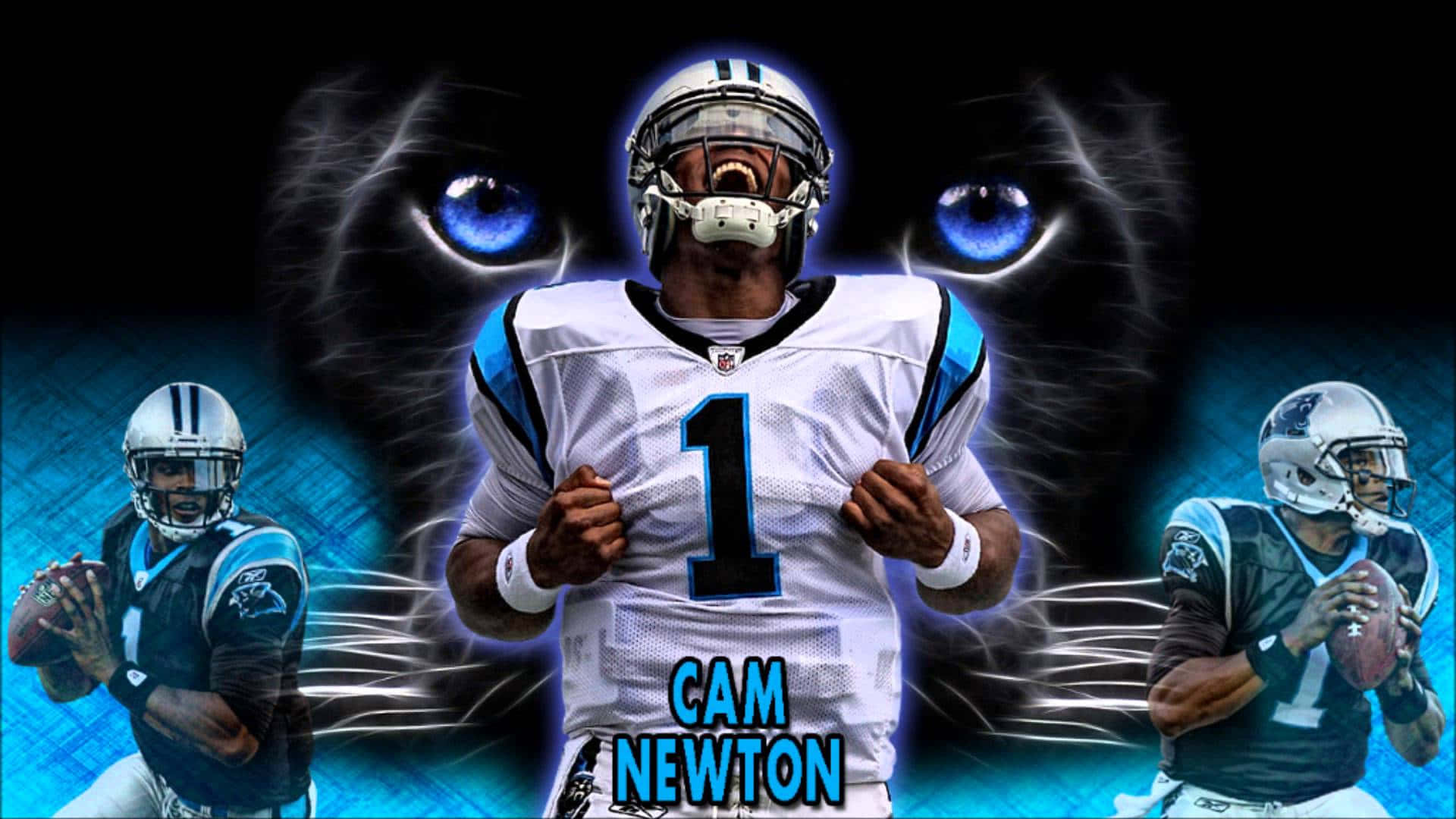 Cam Newton 1920 X 1080 Wallpaper