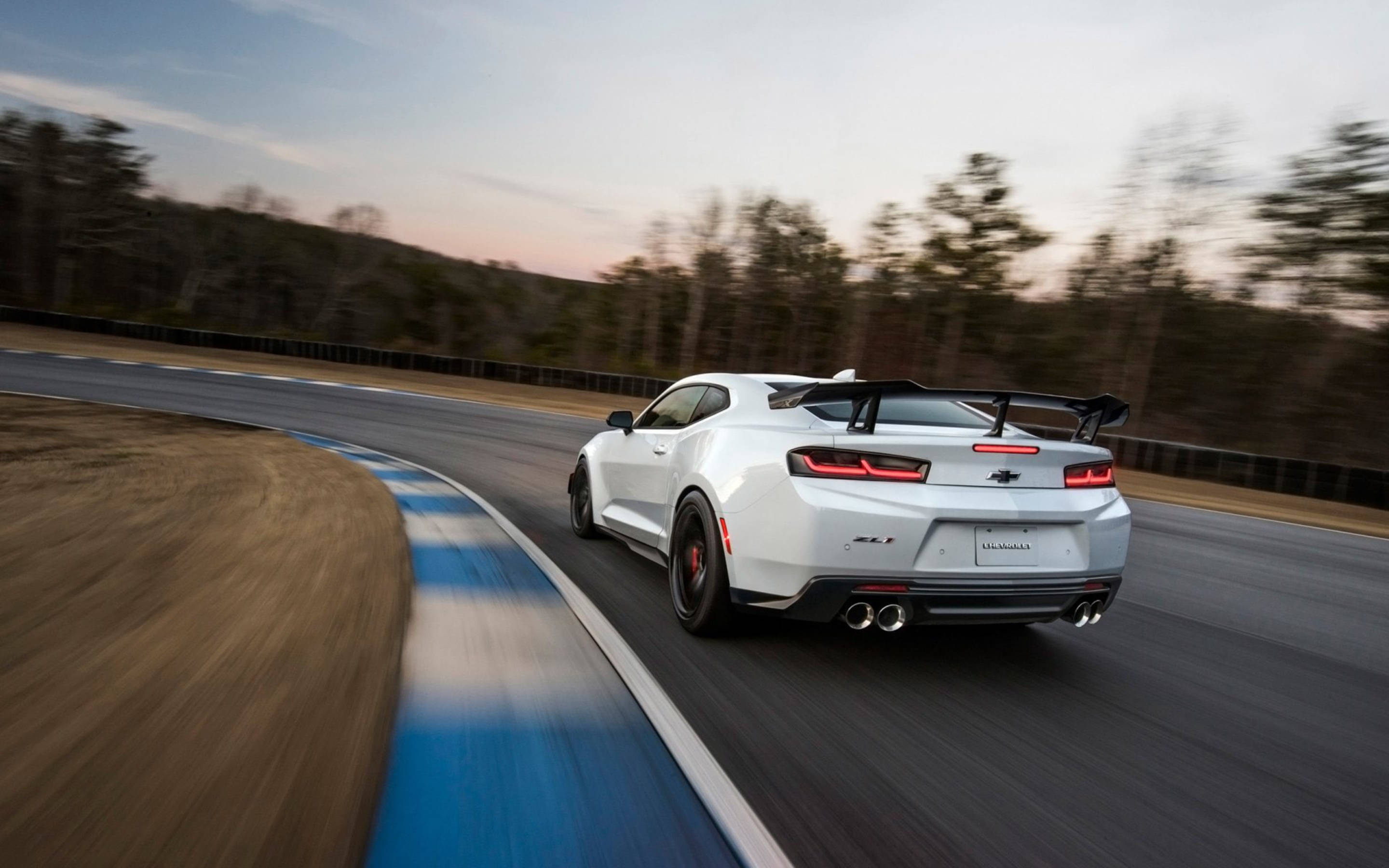 Camaro Muscle Cars New Gen Speed Test Wallpaper