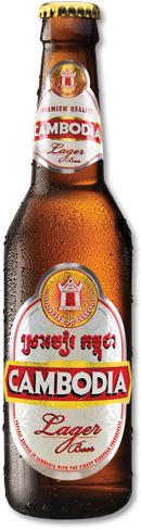 Cambodia Lager Beer Bottle PNG