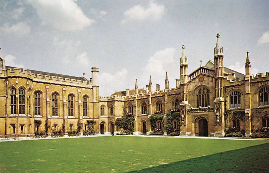 Cambridgecorpus Christi College - Colegio De Corpus Christi De Cambridge Fondo de pantalla