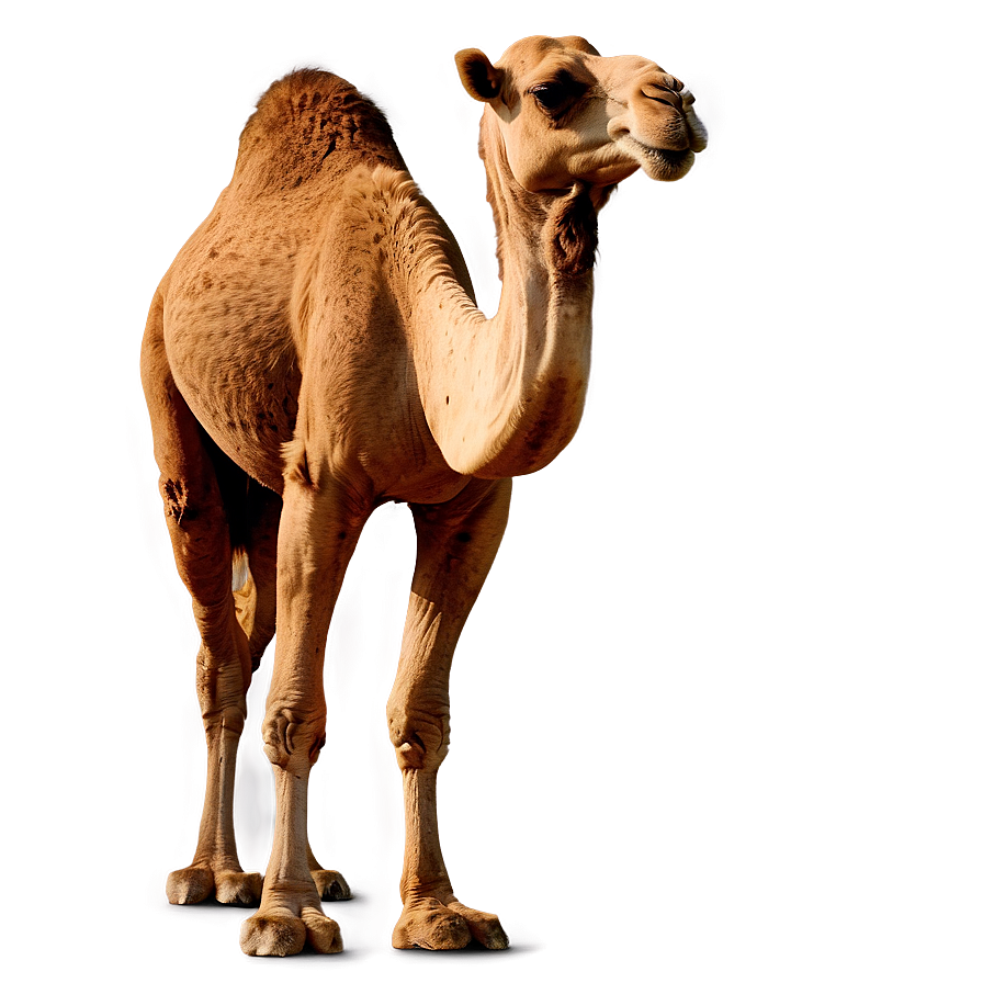 Camel Standing Still Png 05212024 PNG