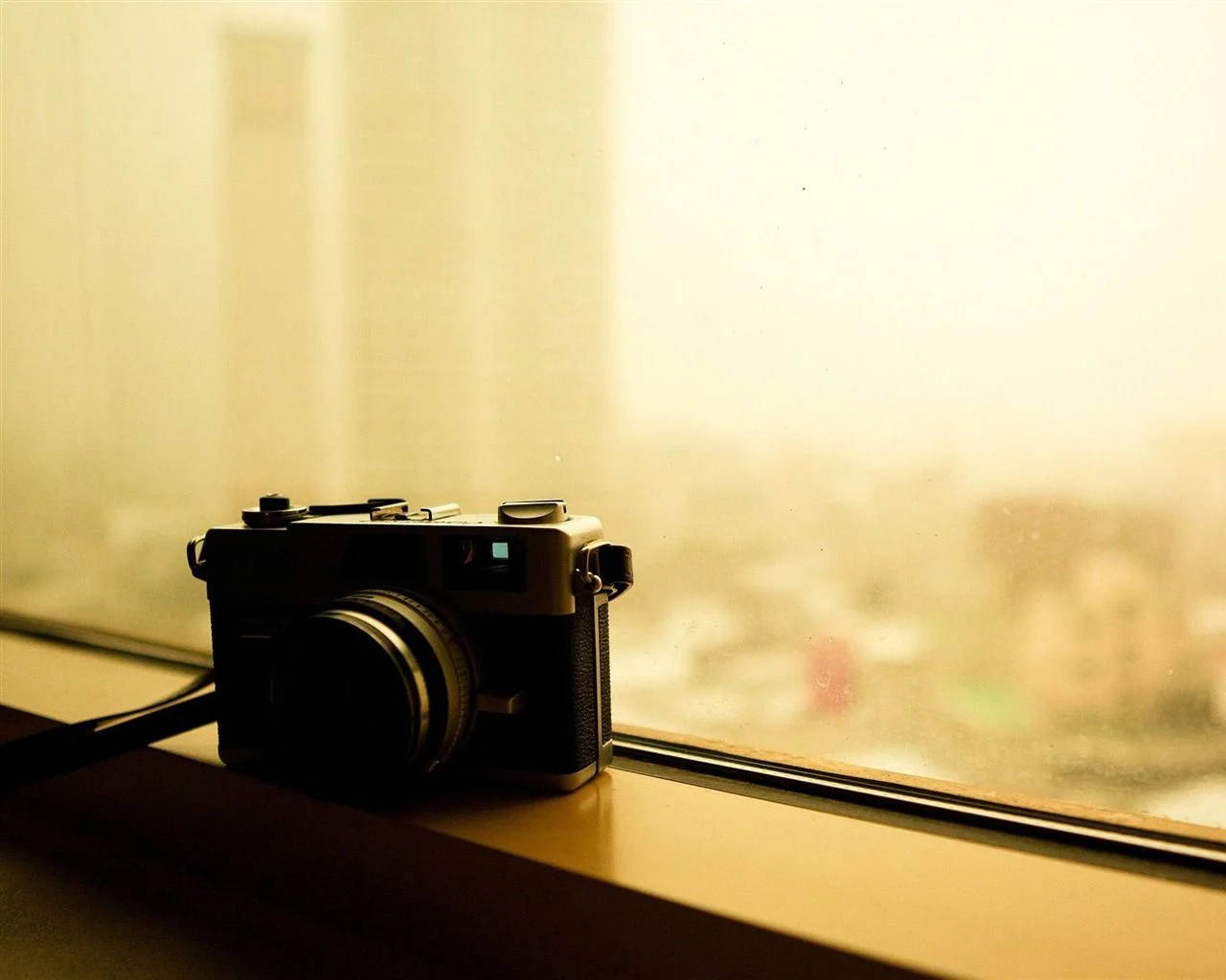 Camera By The Window Hd Photography Wallpaper
