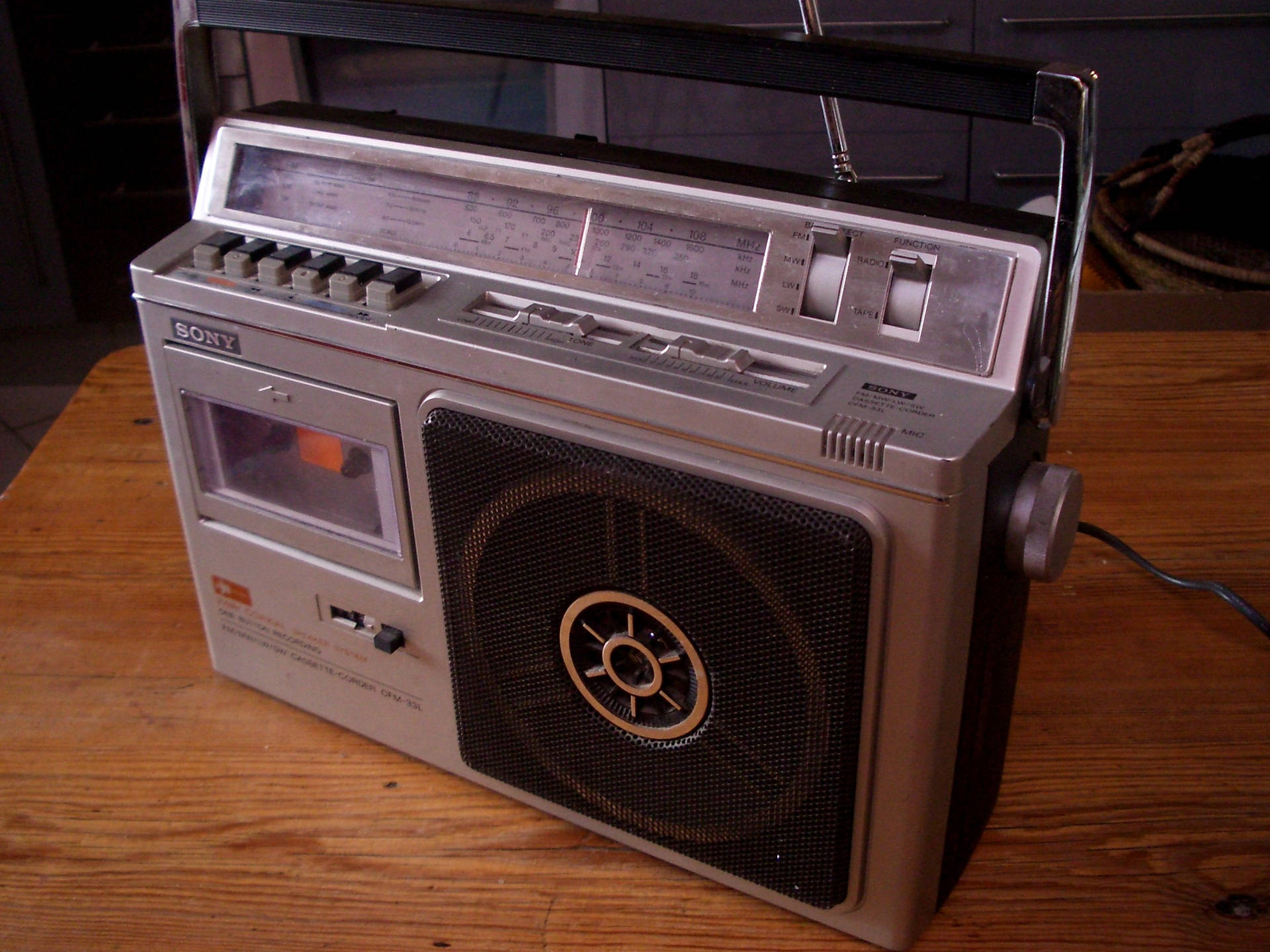 Câmera De Cassetes Sony Vintage Papel de Parede