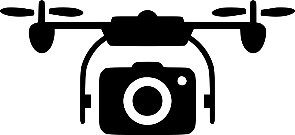 Camera Drone Silhouette PNG