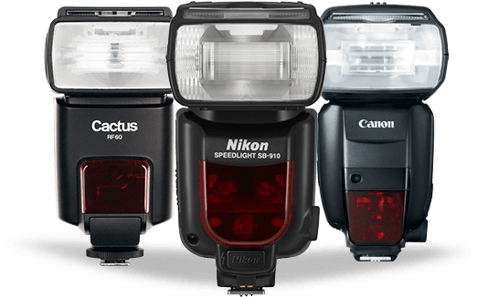 Camera Flash Comparison Cactus Nikon Canon PNG