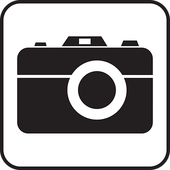 Camera Icon Simple Design PNG