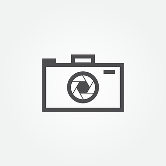 Camera Icon Simple Design PNG