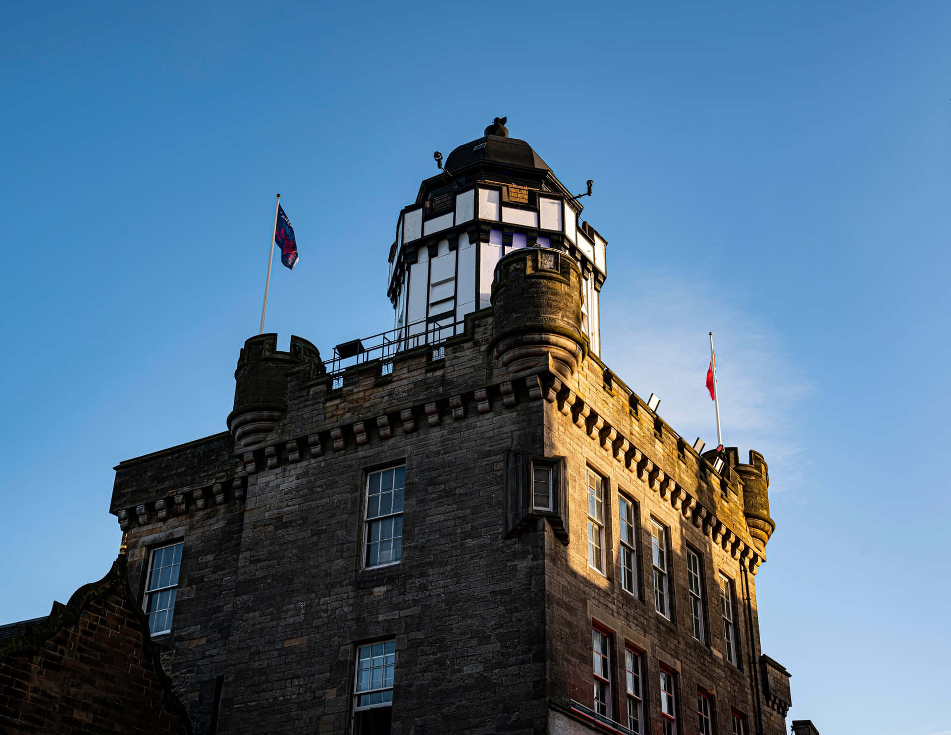 Camera Obscura Edinburgh Dusk Wallpaper