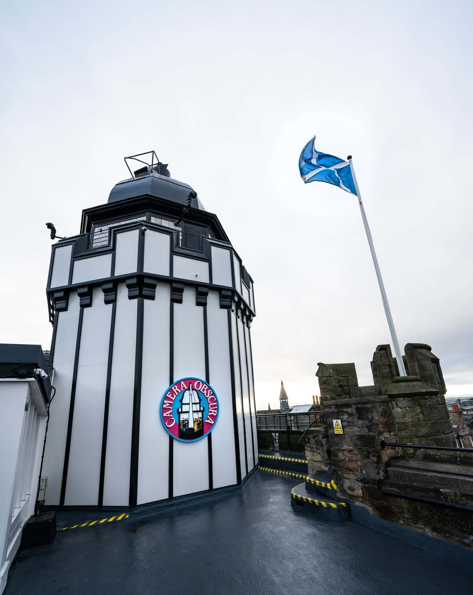 Camera Obscura Edinburgh Exterior Wallpaper