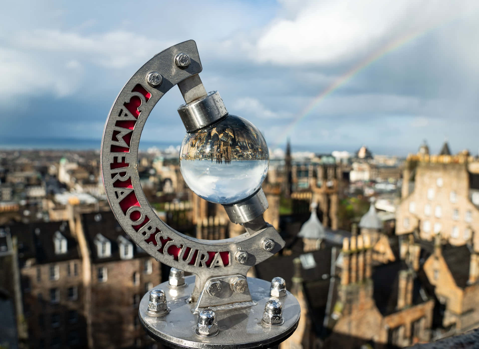 Camera Obscura Edinburgh Rainbow Wallpaper