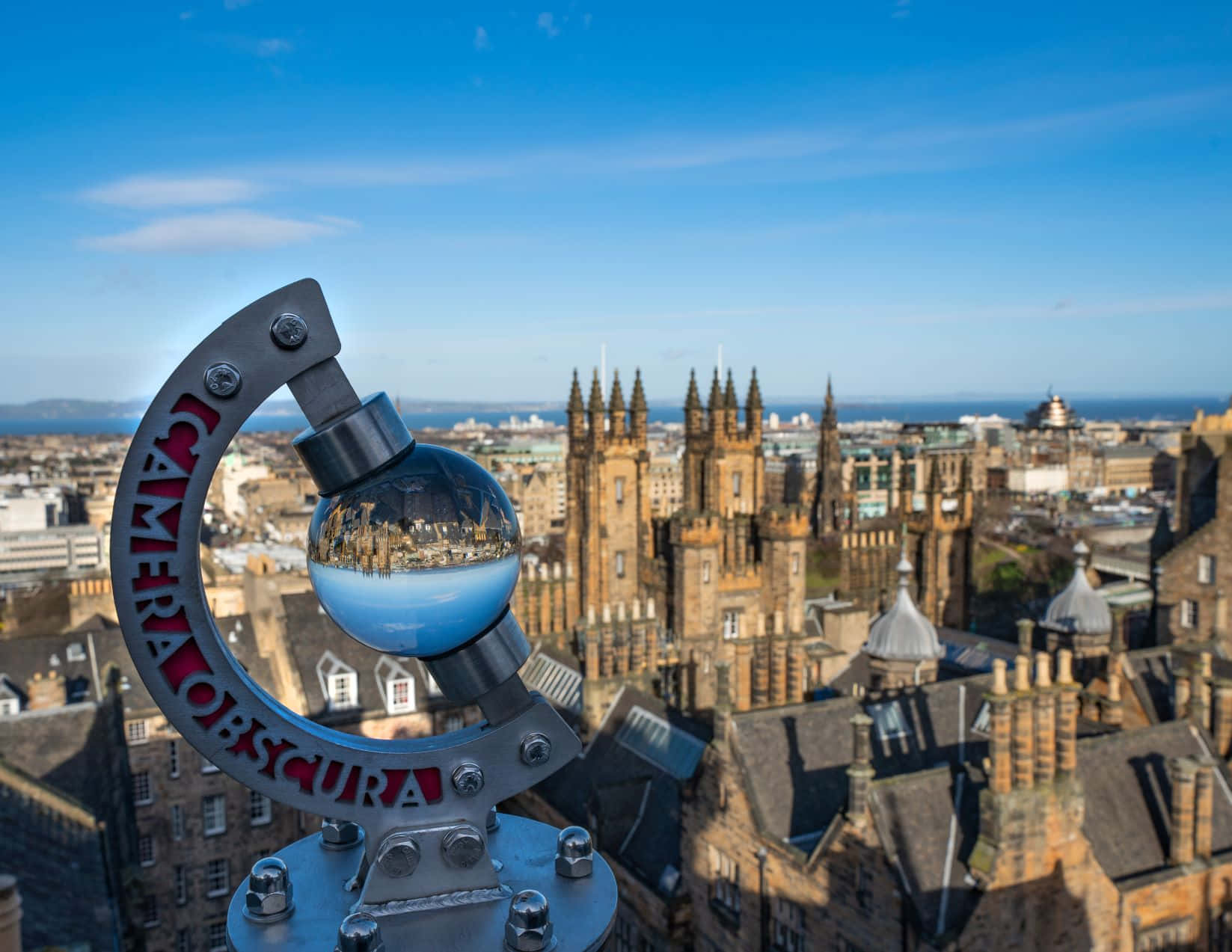 Camera Obscura Edinburgh Skyline Wallpaper