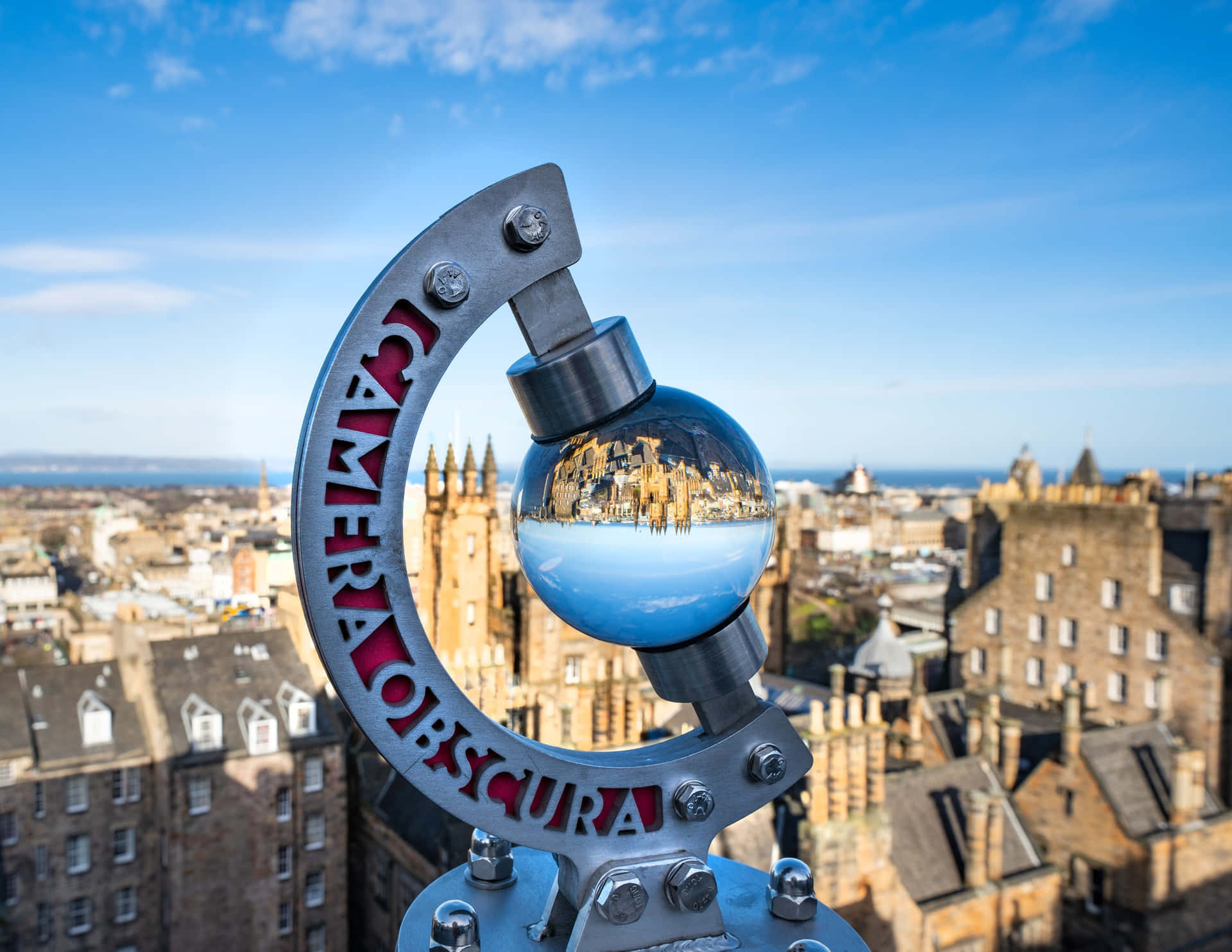 Camera Obscura Edinburgh Skyline Wallpaper