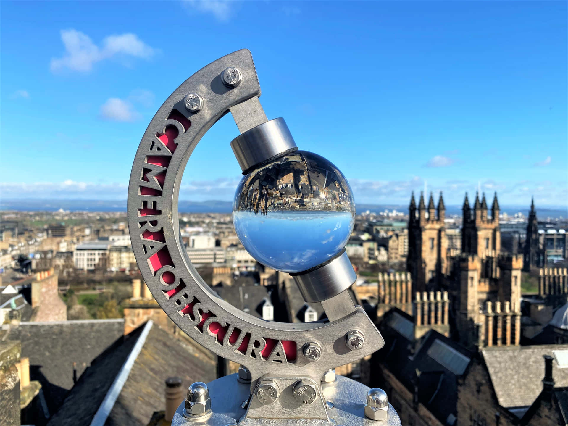 Camera Obscura Edinburgh View Wallpaper