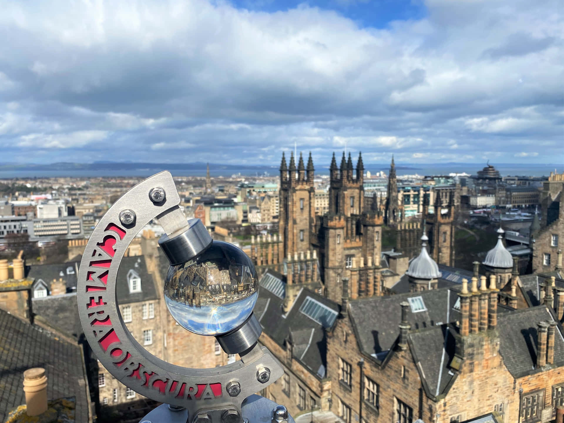 Camera Obscura Edinburgh View Wallpaper