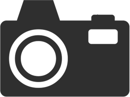 Camera Silhouette Graphic PNG
