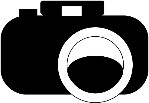 Camera Silhouette Icon PNG