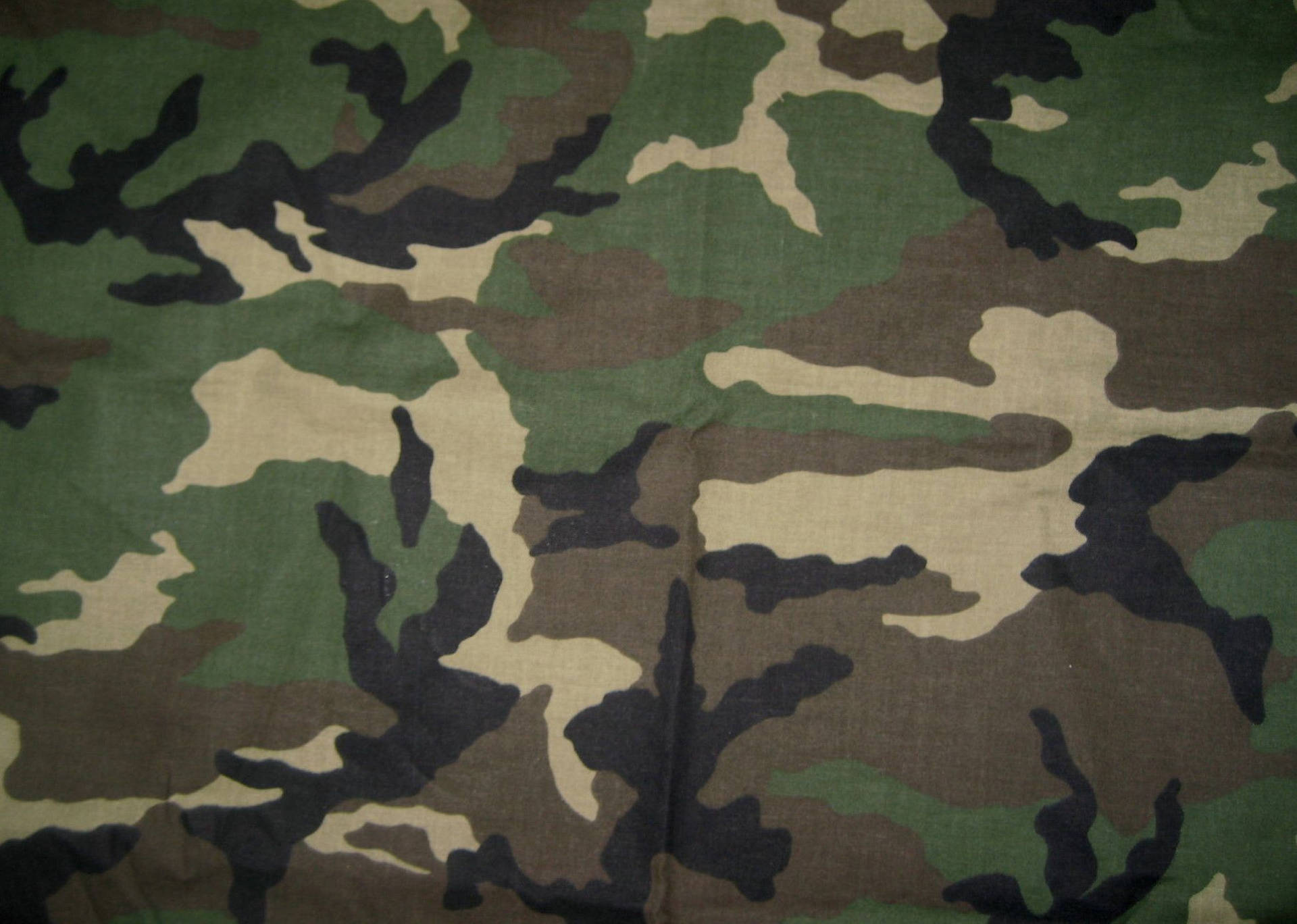 Camo Army Cloth Pattern Wallpaper