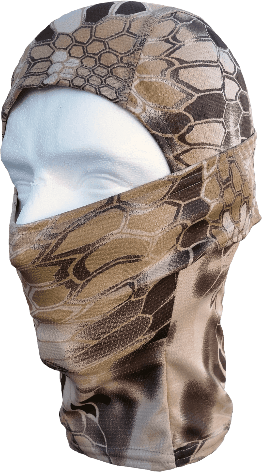 Camo Balaclava Headgear PNG