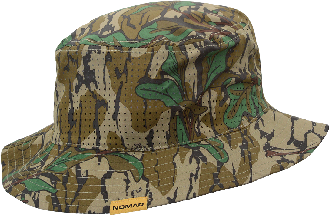 Camo Bucket Hat Product Image PNG