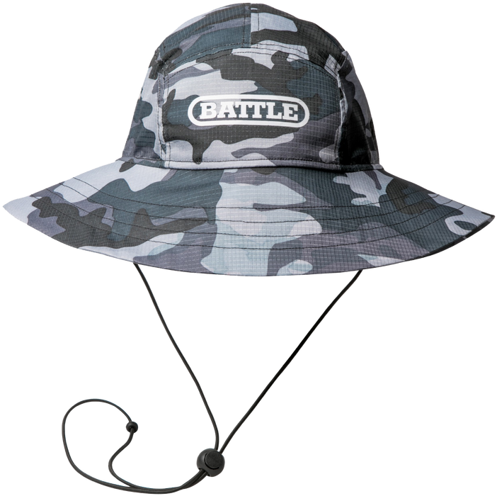 Camo Bucket Hatwith String PNG