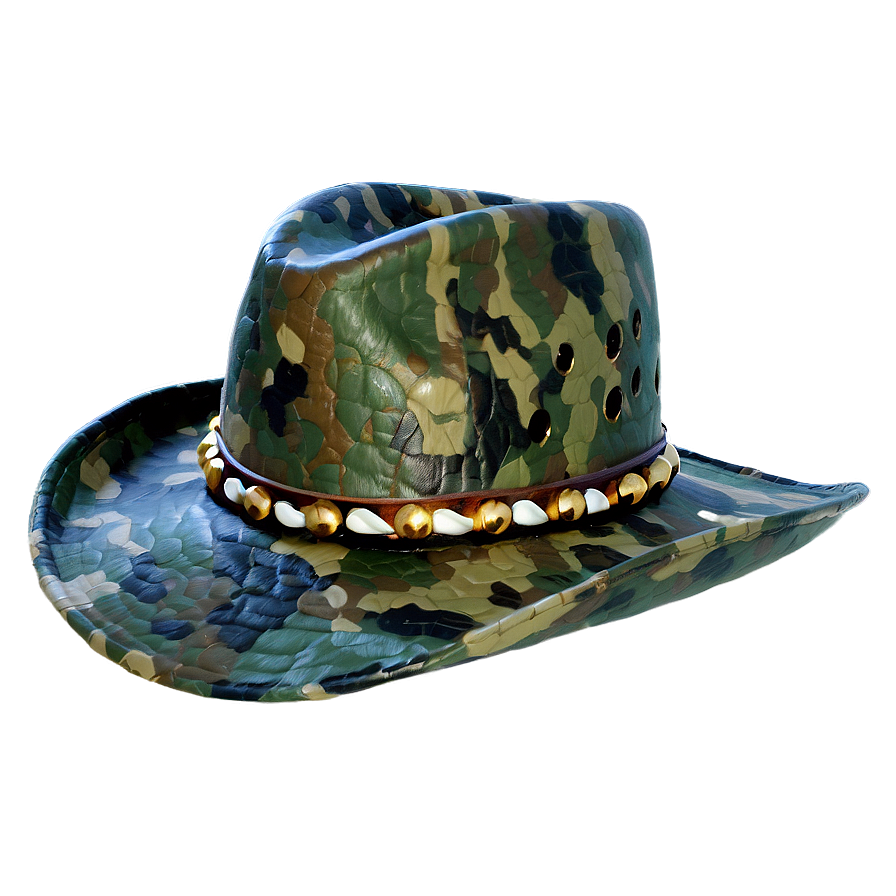 Camo Cowgirl Hat Png 25 PNG