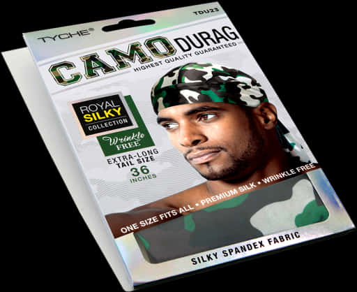 Camo Durag Packaging PNG