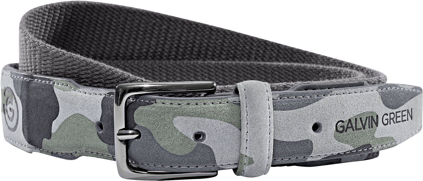 Camo Golf Beltby Galvin Green PNG