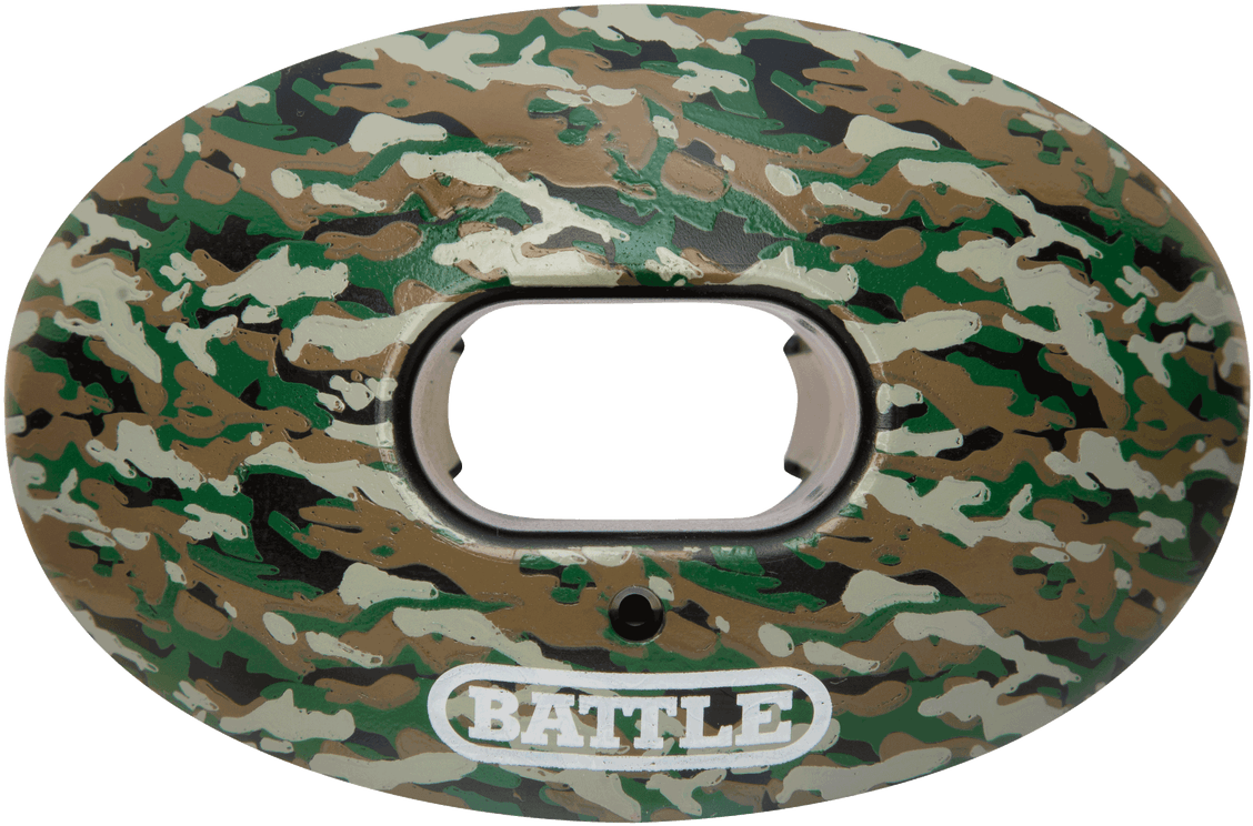 Camo Mouthguard Battle Brand PNG