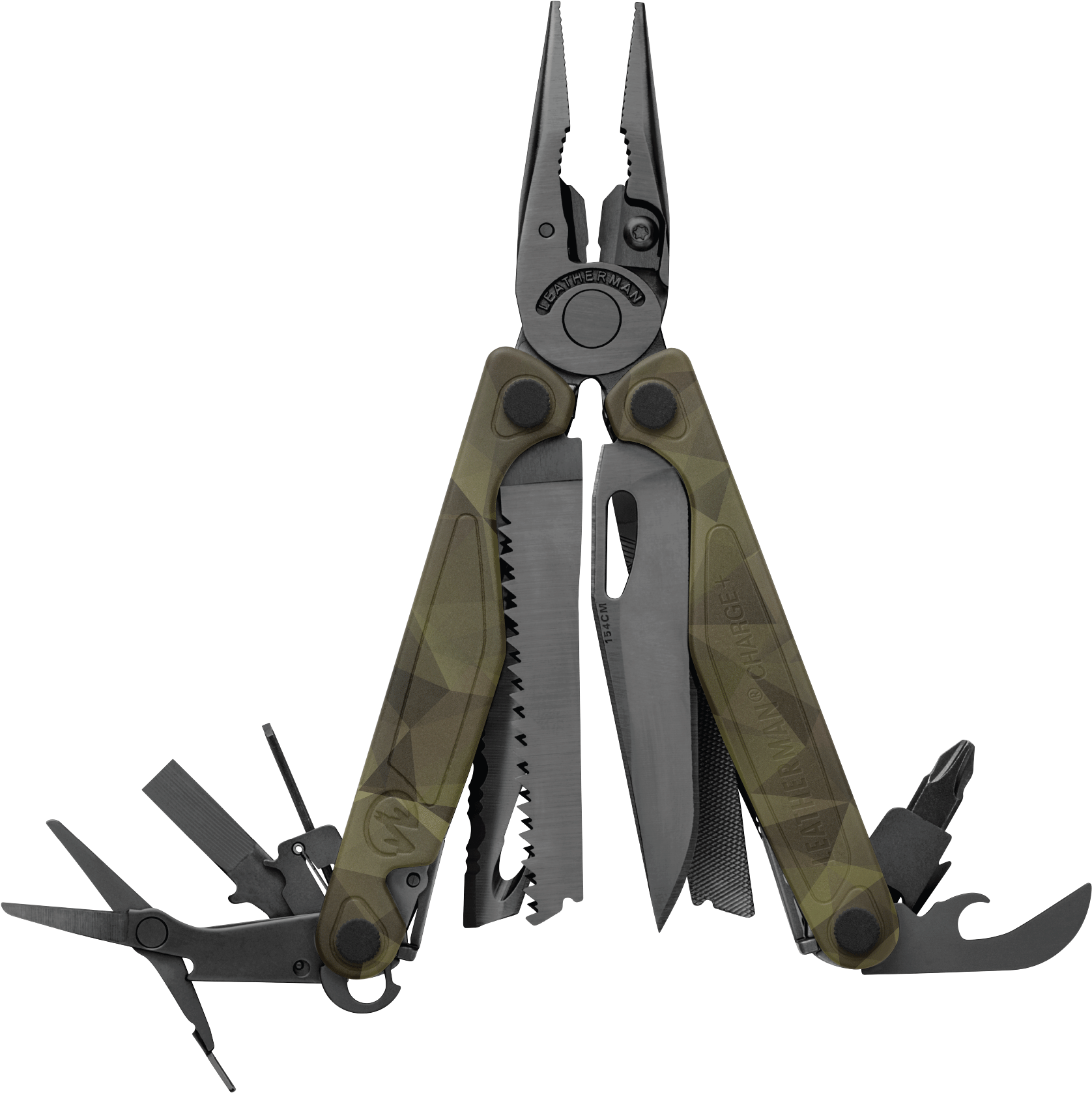 Camo Multi Tool Open PNG