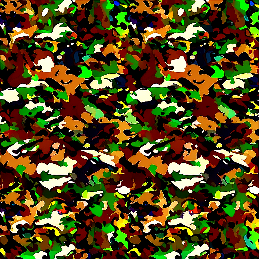 Camo Pattern Background Png Elv PNG