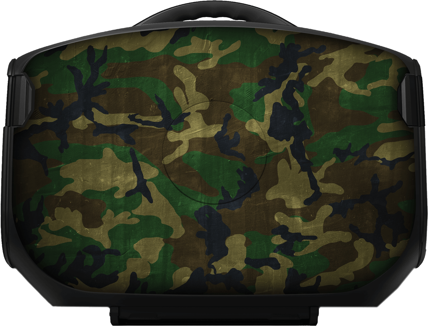 Camo Pattern Luggage PNG
