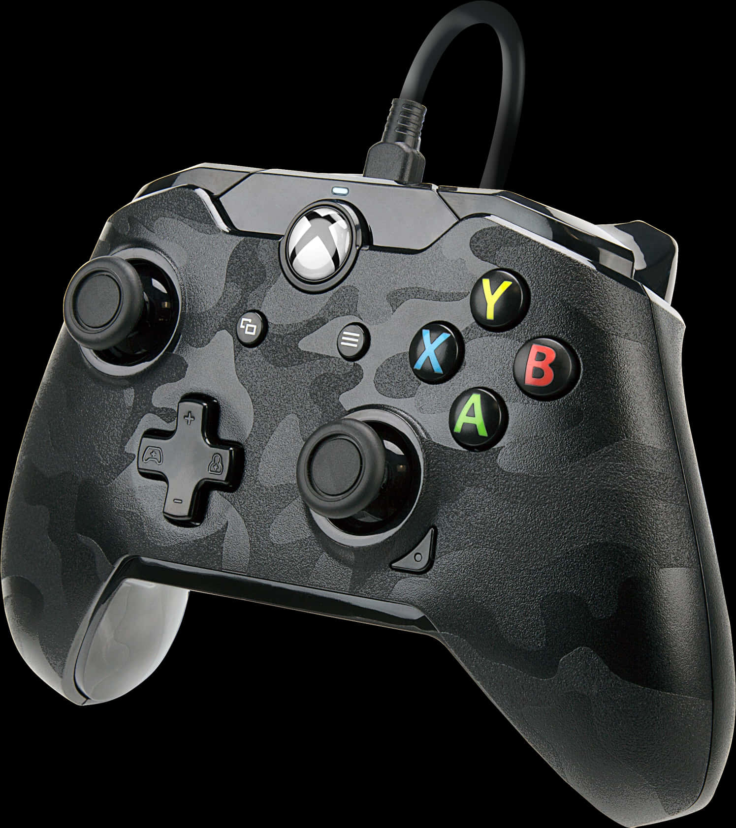 Camo Pattern Xbox Controller PNG