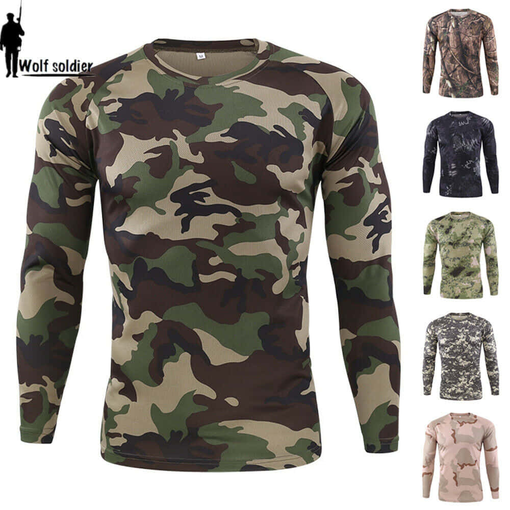 Take on the elements with style and confidence in Camo.