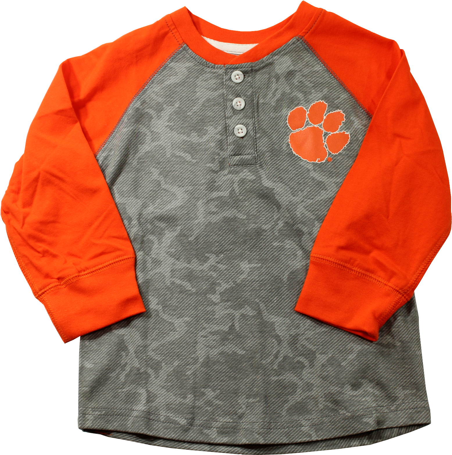 Camo Sleeve Baseball Tee PNG