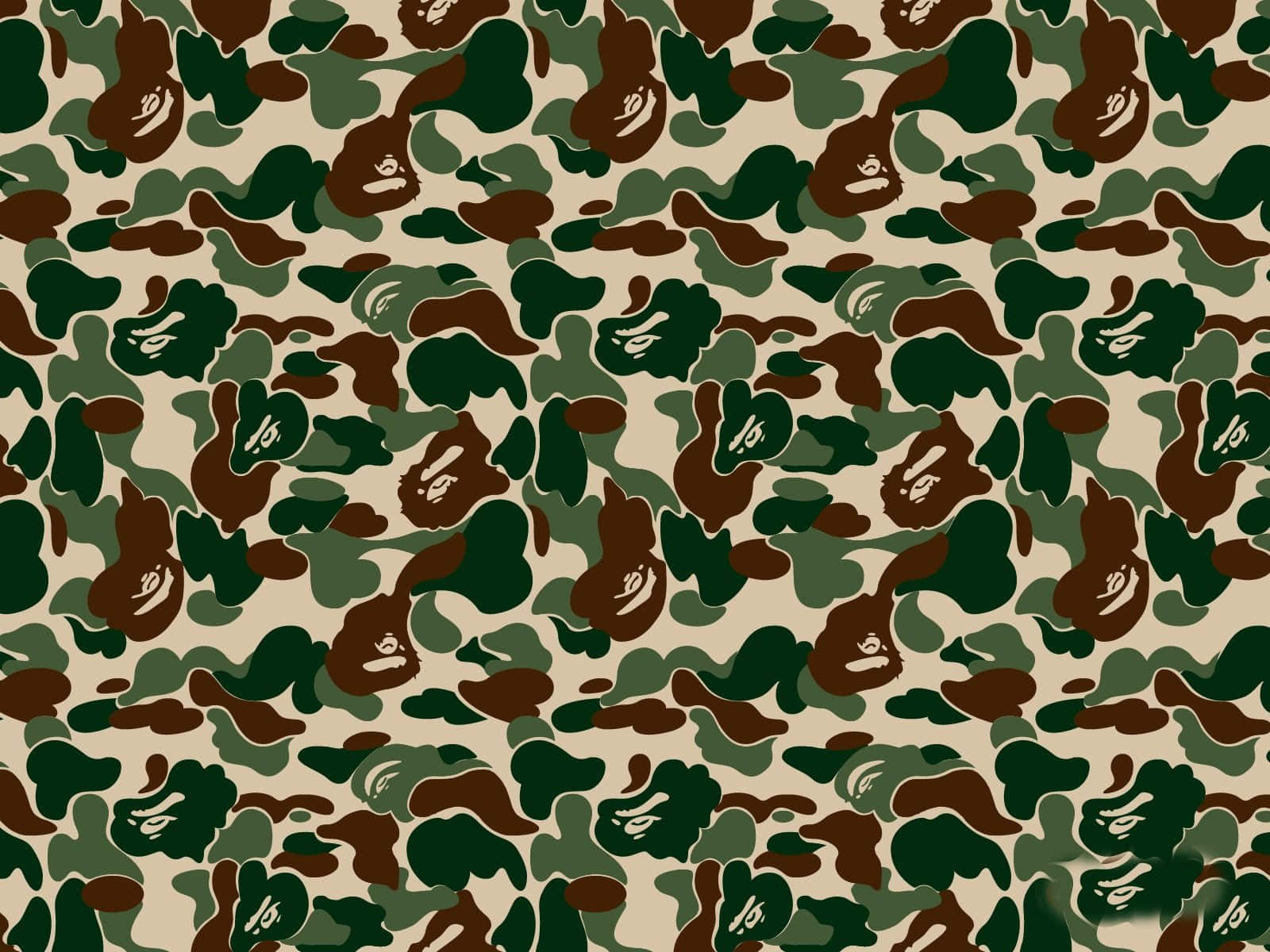 Camouflage Background Unique And Different Pattern Background