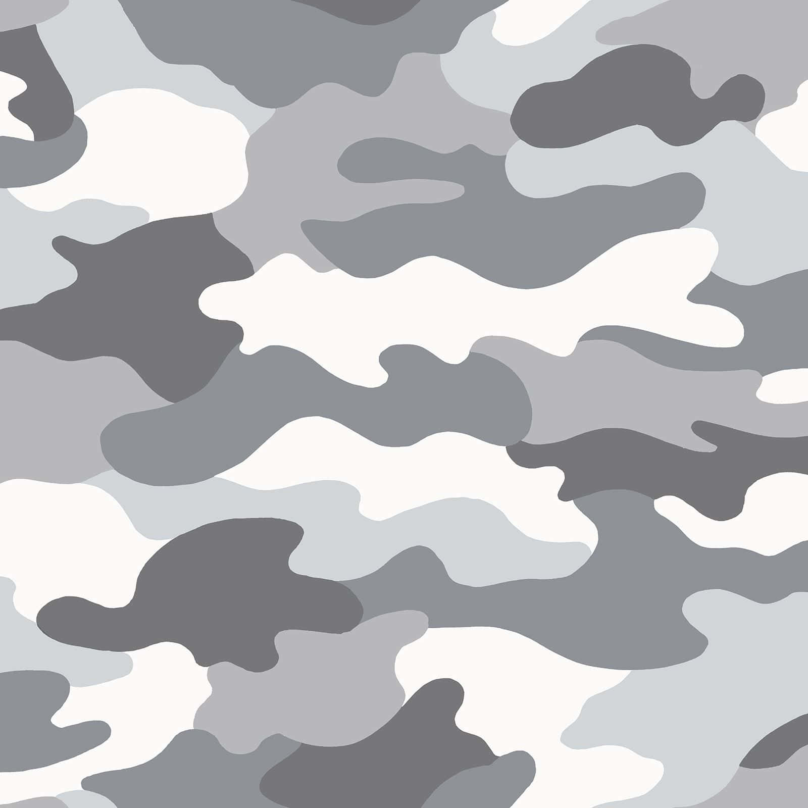 Chucoco Gray Military Camouflage Background